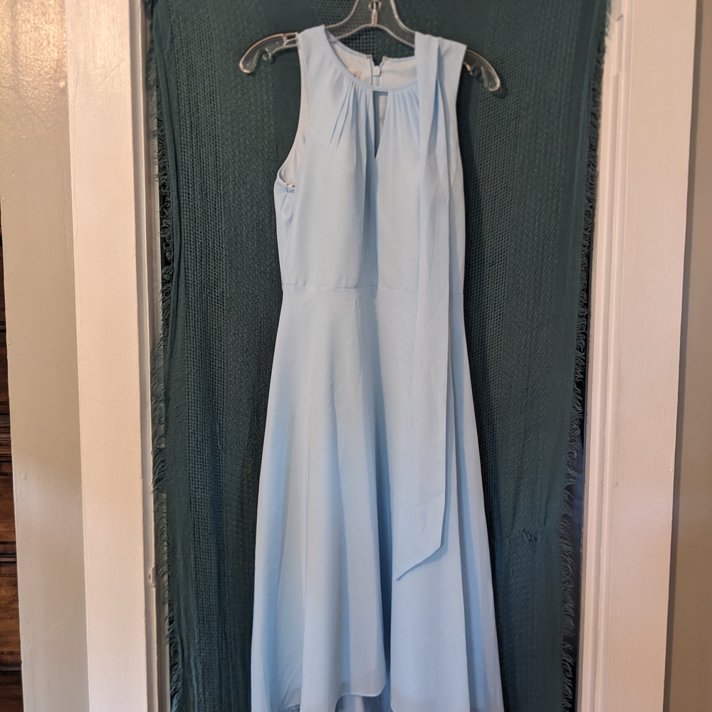 JJs House Light Blue High Low Dress